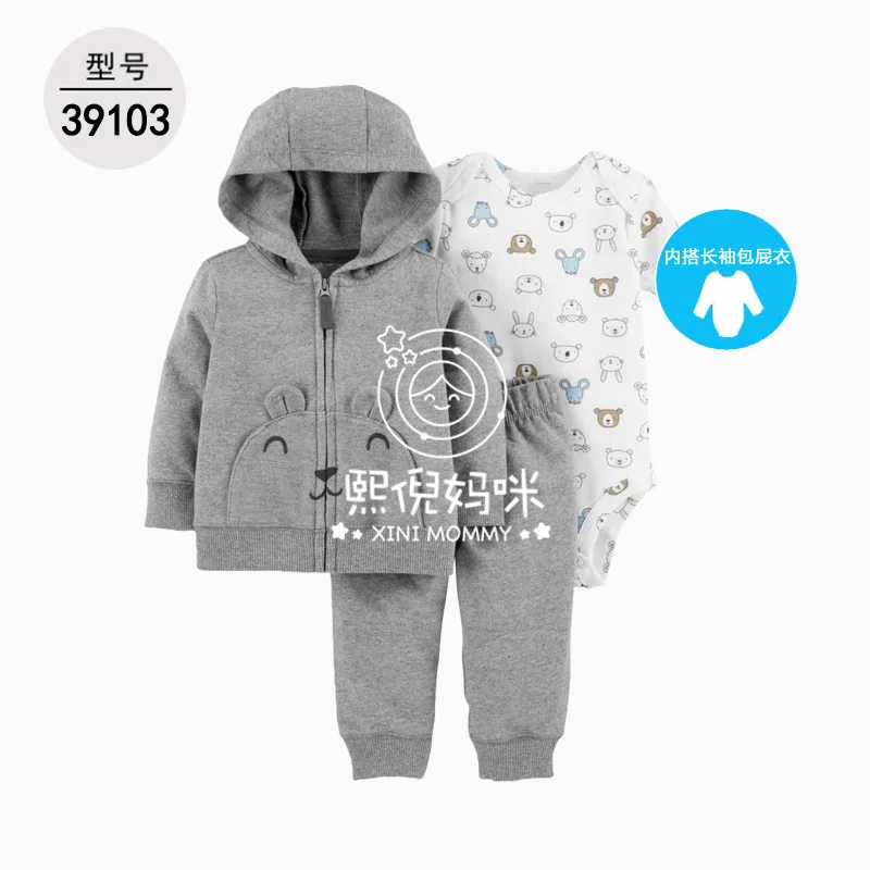 XINI MOMMY/осенняя одежда унисекс; повседневная детская одежда для малышей; Осенняя эксклюзивная детская одежда с героями мультфильмов; ALI75