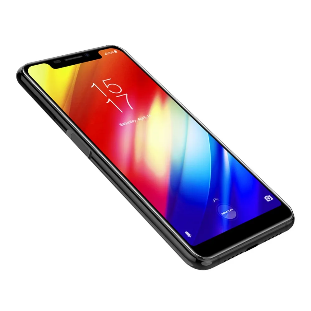 HOMTOM H10 5 85 дюйма Android 8 1 4 GB + 64 мобильный телефон Face ID отпечатков пальцев MTK6750T