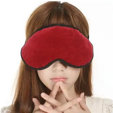 Sleep eyeshade lavender silk eye mask 3D non-trace mulberry silk eye mask sleeping eye mask black red cover part of the silk