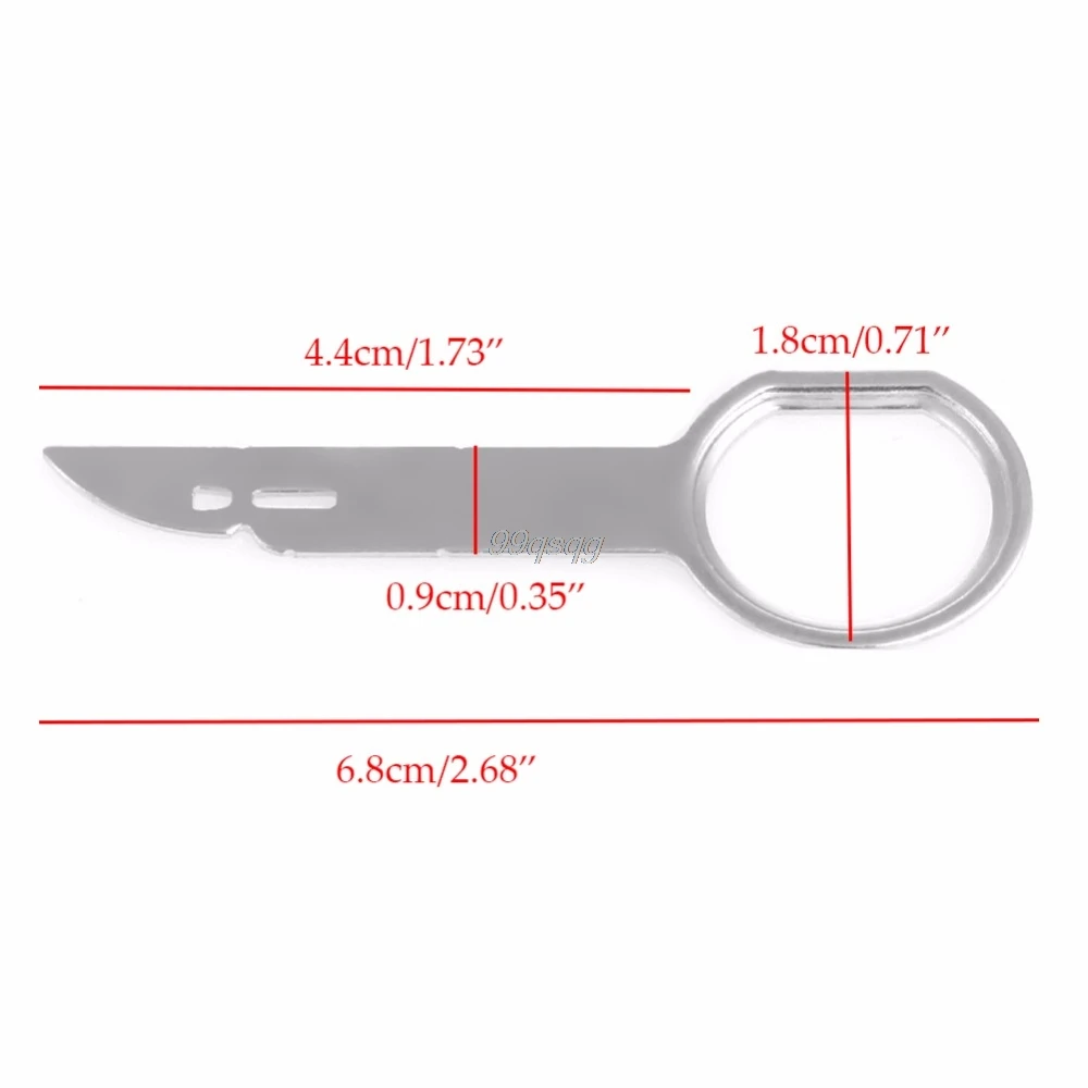 Горячая 2 шт. Радио Стерео релиз удаление установка инструмент ключ для Audi Mercedes