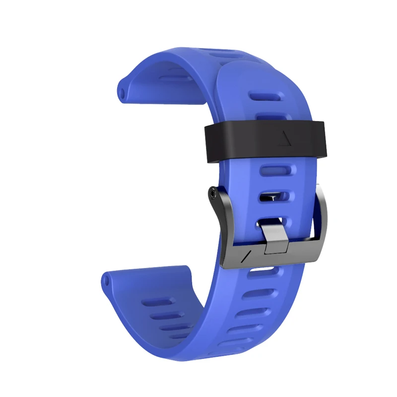 Royal blue 26 мм ширина силиконовый ремешок для Garmin Fenix 5X ремешок силиконовый ремешок для часов Garmin Fenix 3HR/3/Fenix 5X Plus с винтовой пряжкой - Цвет ремешка: Royal blue
