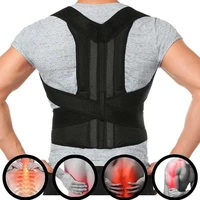 lumbar back support office posture corrector shoulder support belt men orthopedic posture corset braces round shoulder shapewear