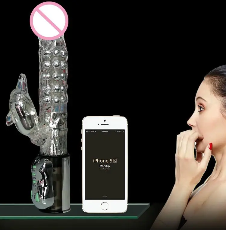 Вращающийся Двойной Вибрации Мастурбация Дельфины Палец Кролик Посуда Взрослых