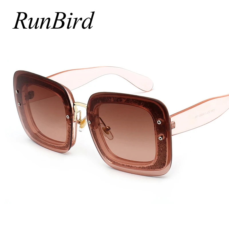Солнцезащитные очки RunBird оверсайз для мальчиков и девочек стильные модные