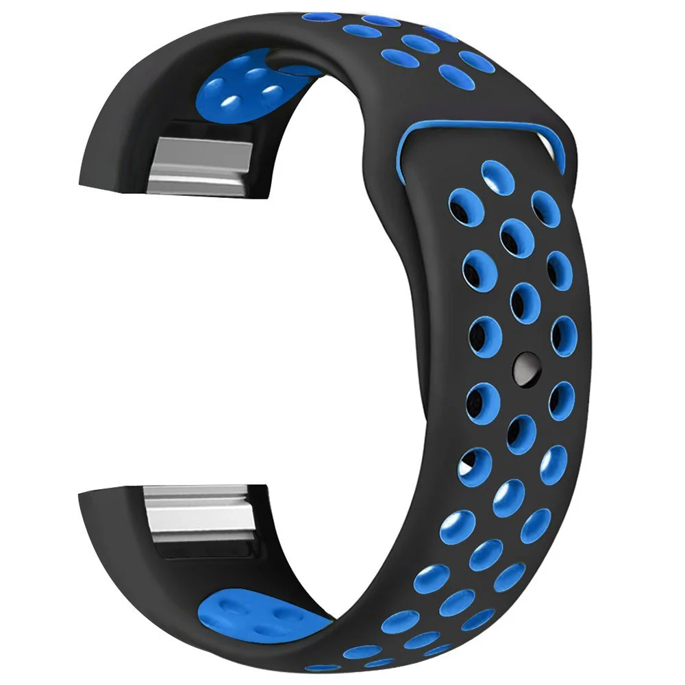 Силиконовый ремешок для Fitbit Charge 2 спортивный силиконовый Смарт браслет умные