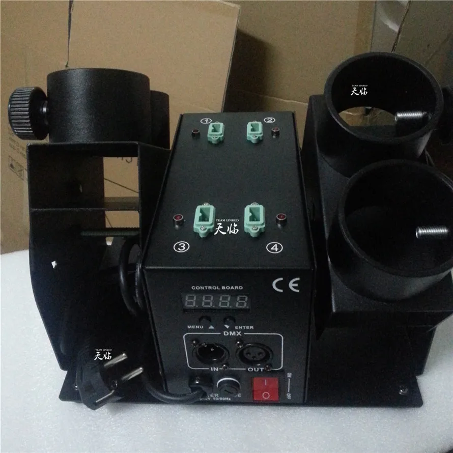 2 шт./лот пожарная машина с четырьмя порциями аппарат для конфетти фейерверк 4