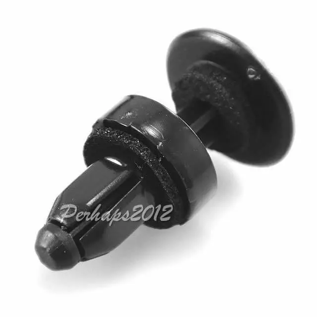 

500x for Honda for Accord Cowl Panel 8mm Hole clip Nylon Push Type Retainer 91508-SM4-003