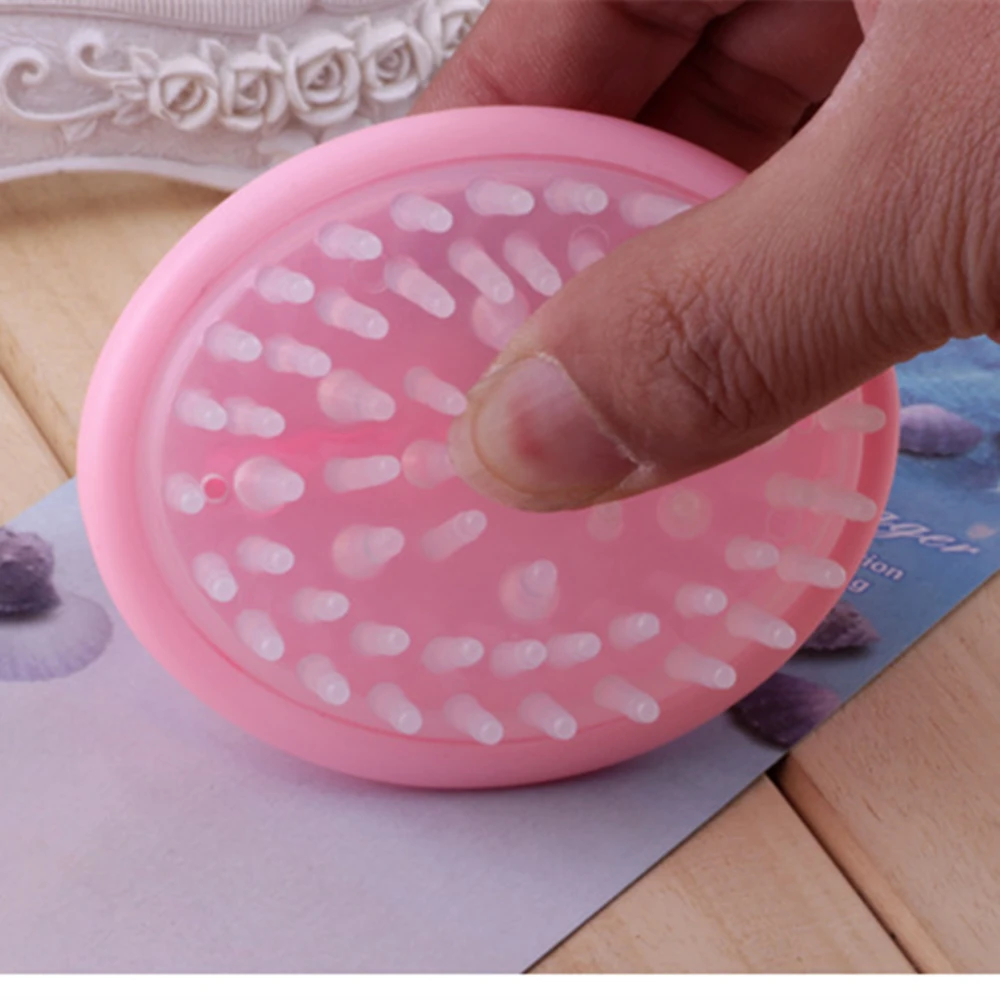 1 pcs Spa Slimming Massage Brush Shampoo Wide Tooth Comb Hair Washing Shower Scalp Soft Head | Красота и здоровье