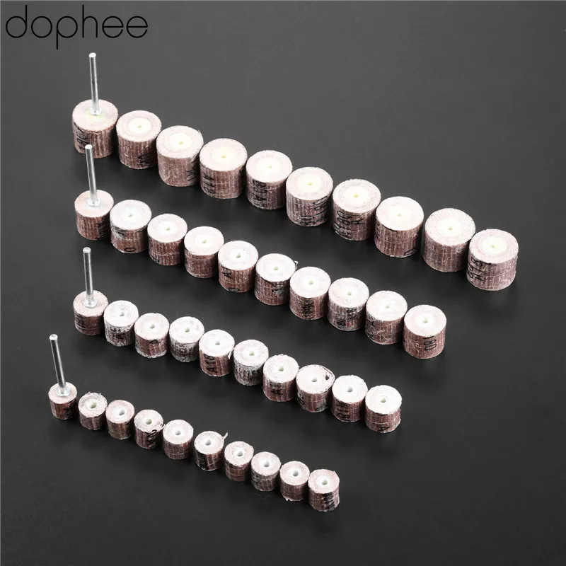 Dophee 10 шт. Dremel аксессуары 180-зернистый шлифовальный диск абразивный станок