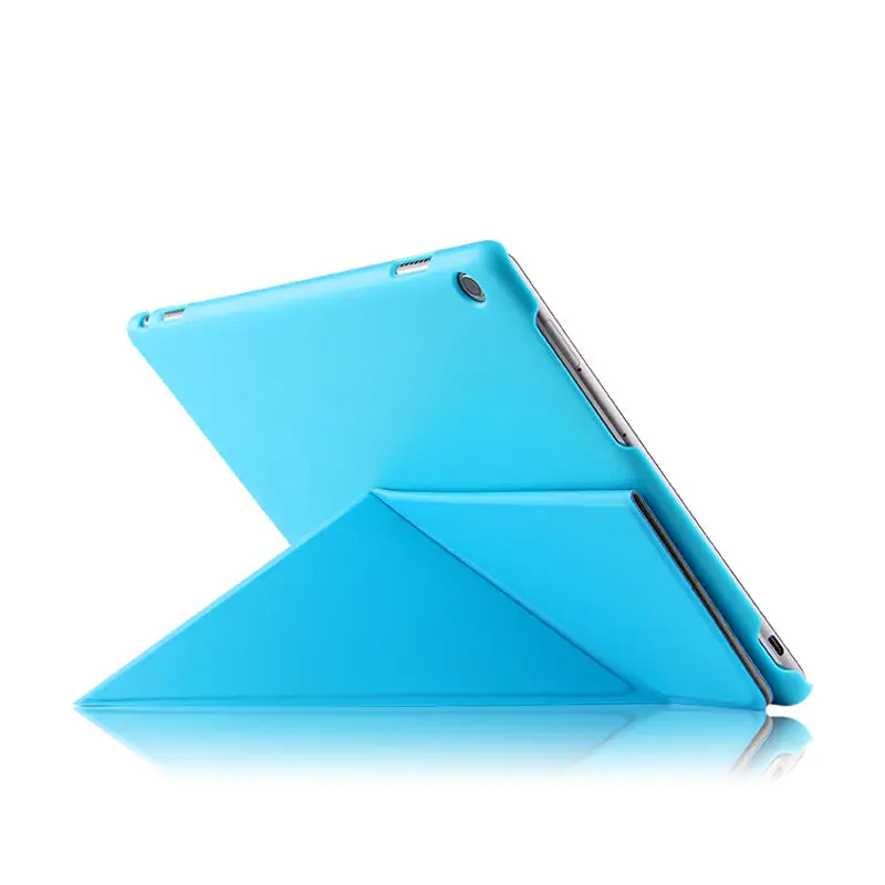 Чехол для huawei Mediapad m3 lite 10 BAH-L09 BAH-AL00 bah-w09 10," из искусственной кожи чехол для huawei M3 Lite 10,1 Tablet PC чехол Крышка - Цвет: style1 blue