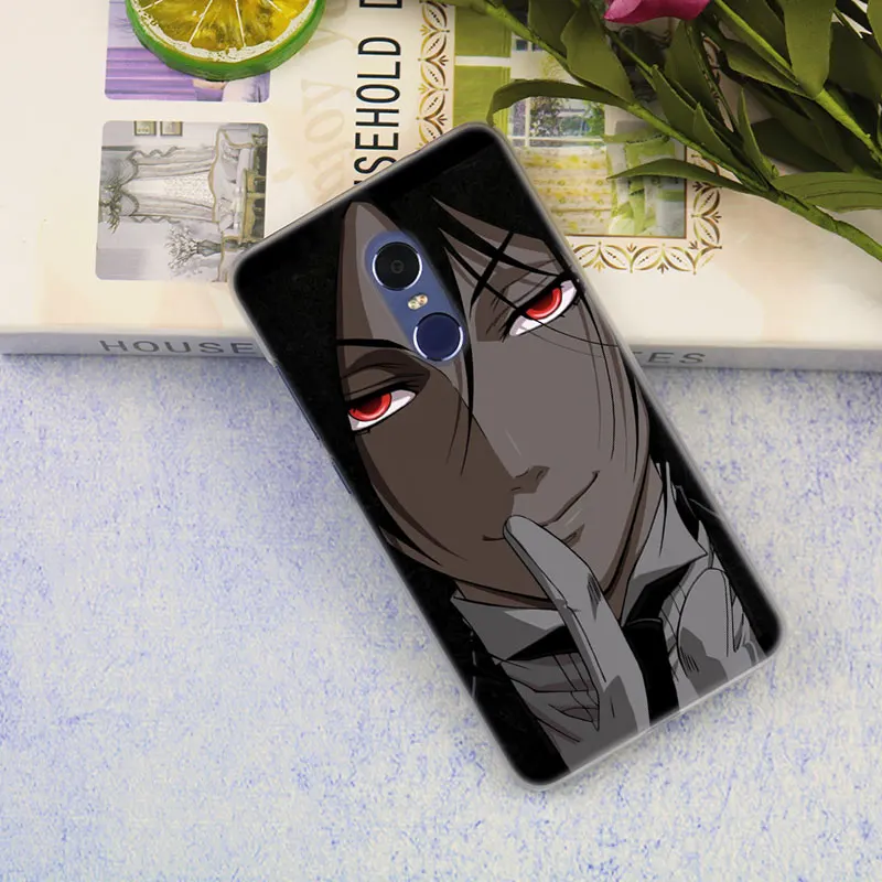 MLLSE Аниме Черный дворецкий Ciel Phantomh модный прозрачный чехол для Xiaomi Play Rdemi S2 3S 4A 5A 5Plus 6A Pro Note 6 5A 4X4 7