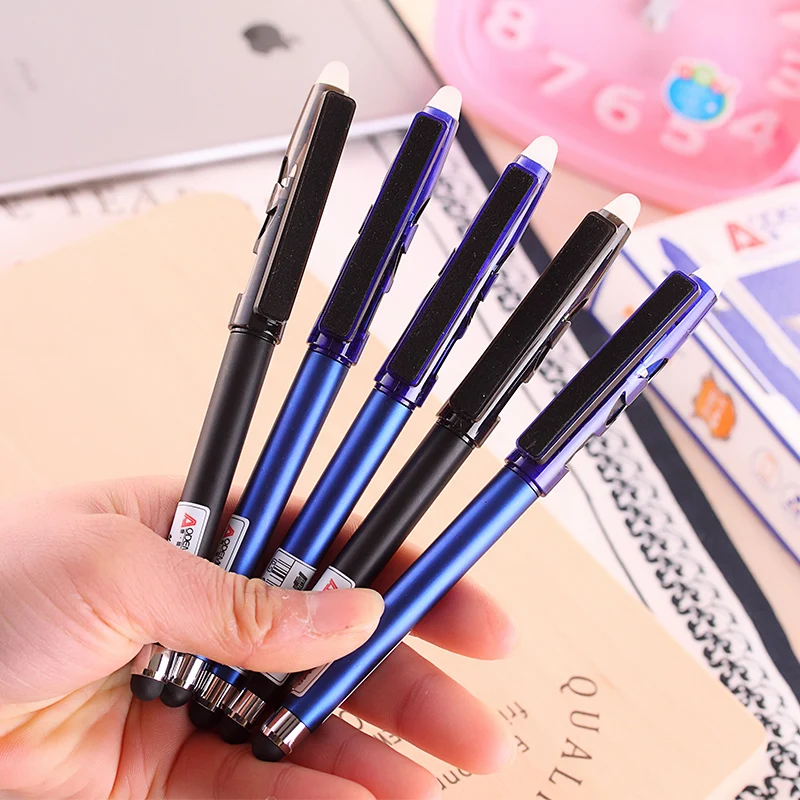 5 шт./лот многофункциональная стираемая гелевая ручка фрикционные ручки 0