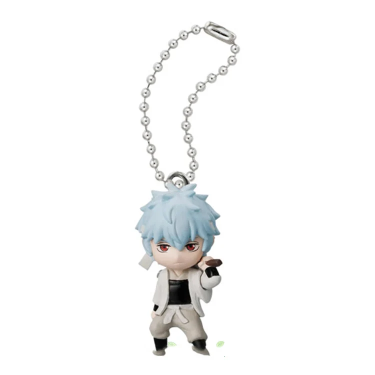 Japanese anime GINTAMA cute Sakata Gintoki yoshida syoyo Okita Sougo Katsura Kotarou Takasugi Shinsuke collectible pendant | Игрушки и