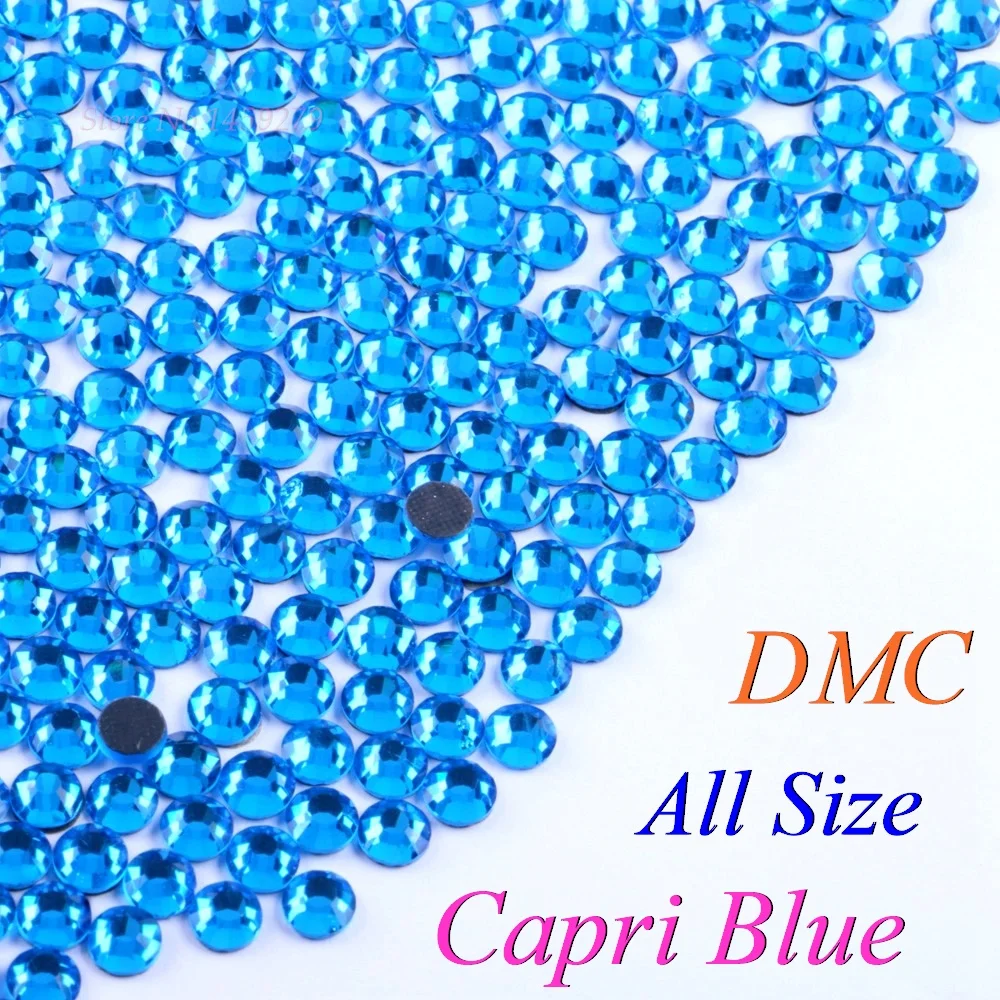 Все размеры! Стразы DMC для горячей фиксации SS6 SS10 SS16 SS20 SS30 стеклянные стразы с