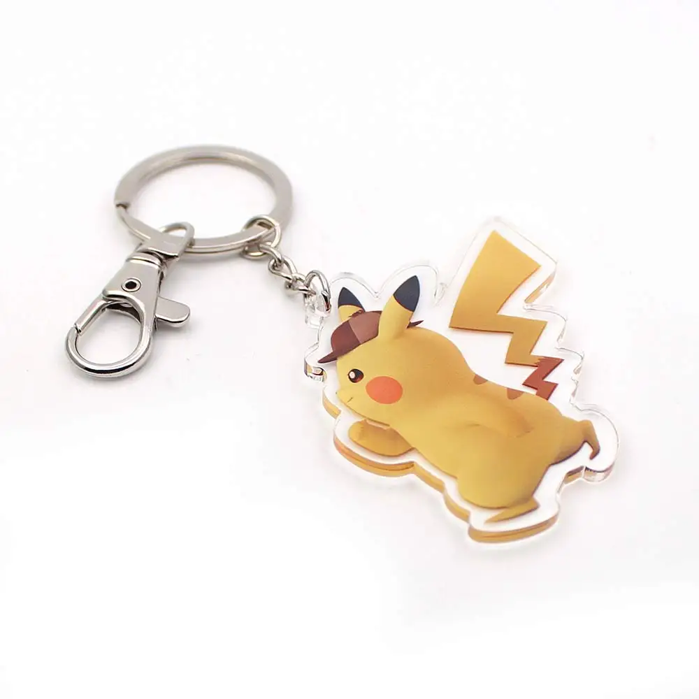 Игра Packet Monster Pakemon Pikachu Символ подвеска из ПВХ брелок Жираф с мехом Косплей