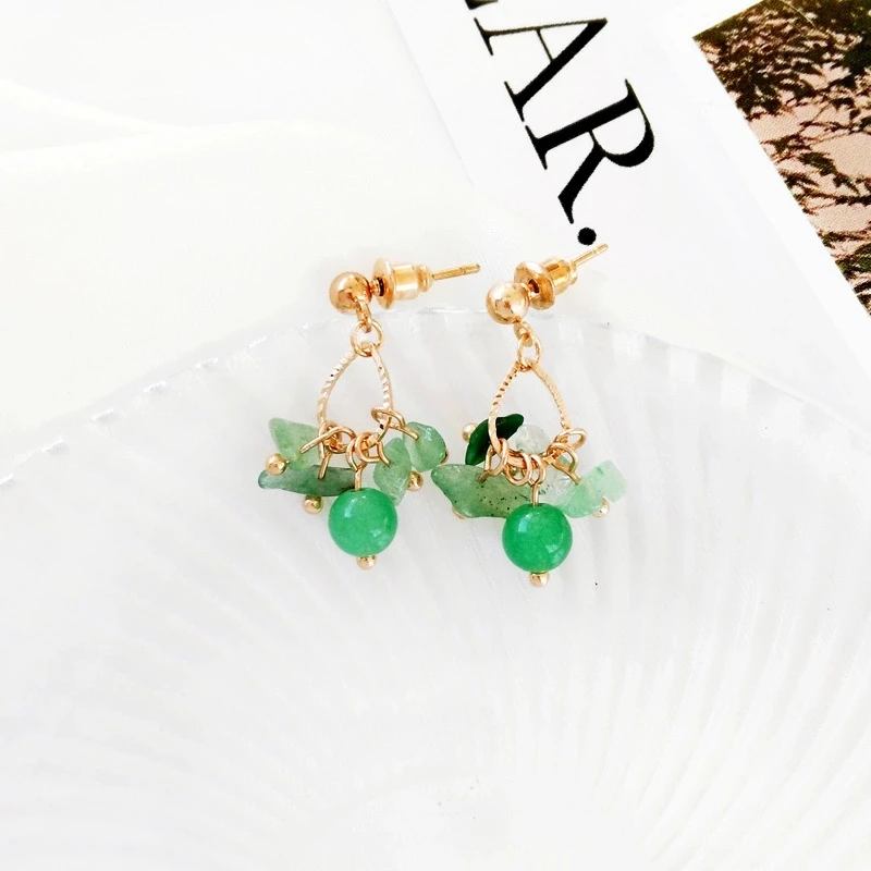 2018 Новинка серьги женский гравия серьга восстановление древних способов Джокер