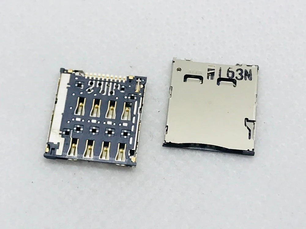 OPPO X909 Gionee F100 P6 P7 MOLEX ALPS LCN 6/10PIN двухтактный патч Оригинальный Micro лоток со слотом для