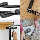 1 шт. шесть сгибаемых регулируемых сверл для керамической плитки стекло отверстие резак направляющий отверстия локатор отверстий сверло позиционер