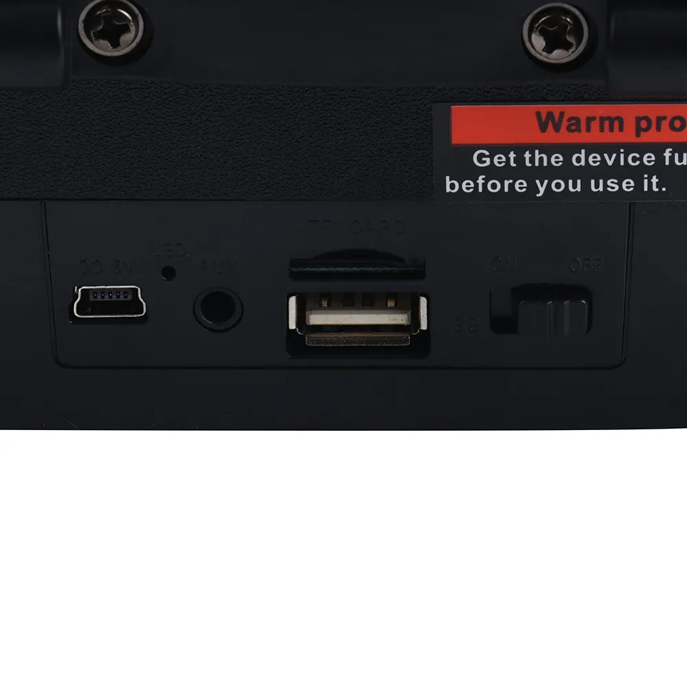 Mosunx Открытый Bluetooth беспроводной портативный динамик супер бас с USB/TF/AUX/FM радио для