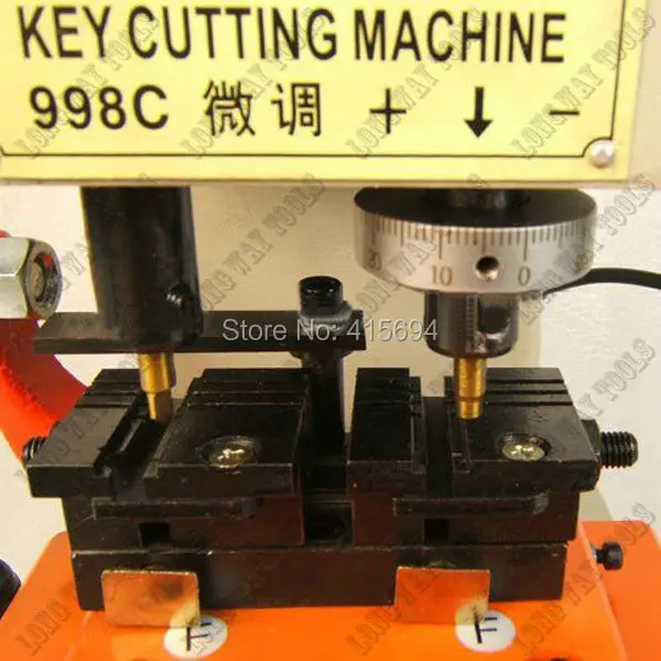 998C вертикальный дублировать ключевых резки Key abloy machine. key S лазерной ключ машины |