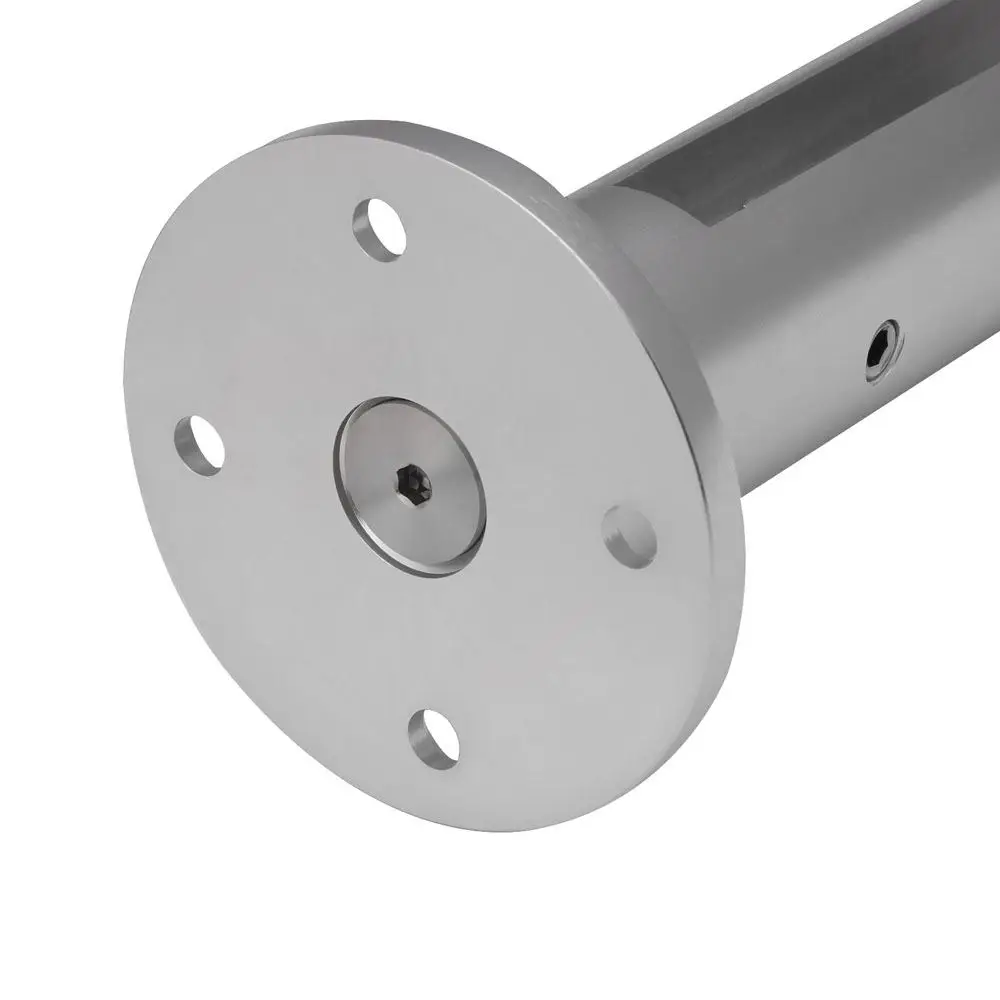 Алюминиевый перила Spigot бескаркасное Стеклянное Ограждение круглый балюстрада