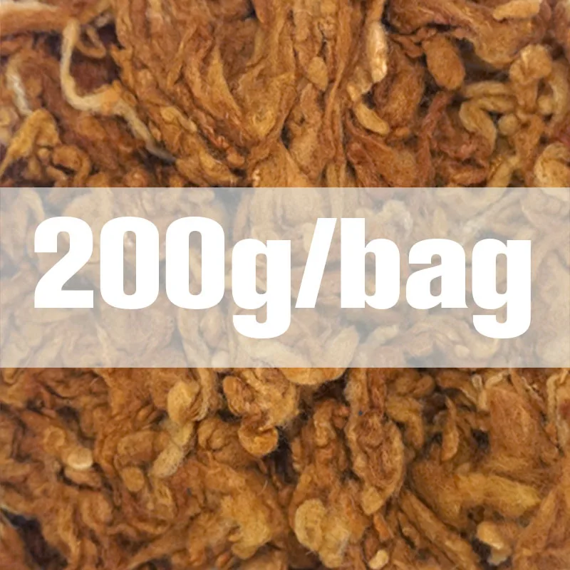 200g Перуанское волнистое волокно из альпаки для шерстяного фетра, 50 г(игла для валяния), специально для пуделя/бишона и овец - Цвет: 200g