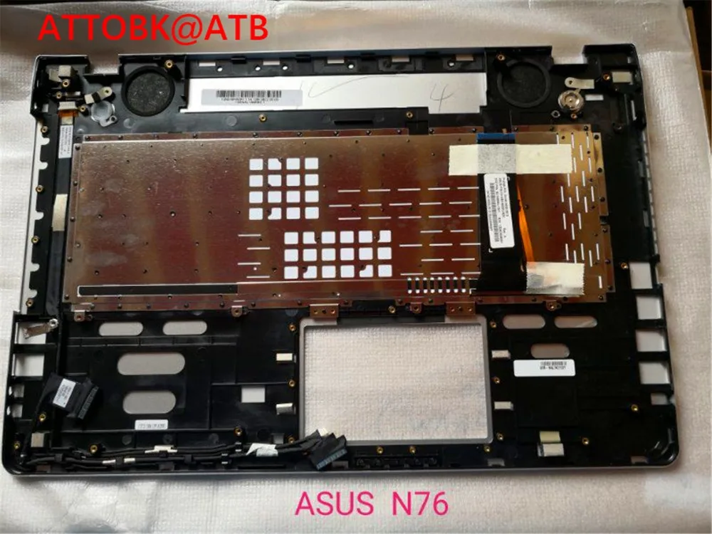 Клавиатура для ноутбука ASUS N76 N76V N76S N76VM N76VB N76VJ N76VZ с подсветкой крышкой и
