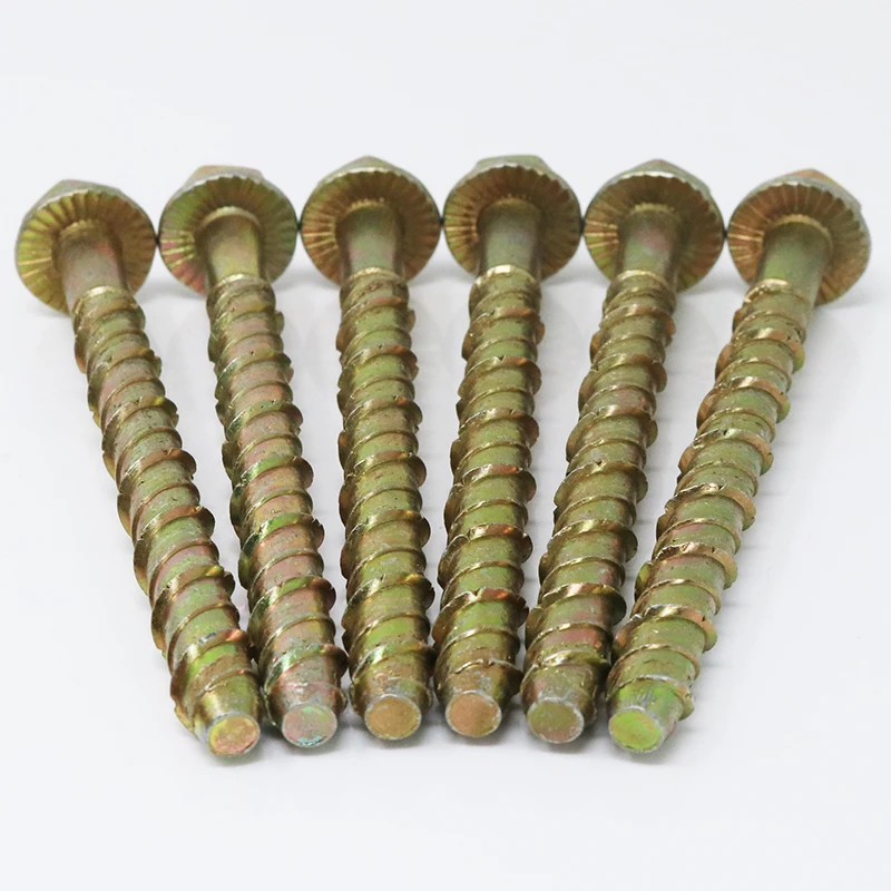 Т. К. Отличные саморезы 40 шт. винты для бетона внешний шестигранный болт M10 * 120 17 мм