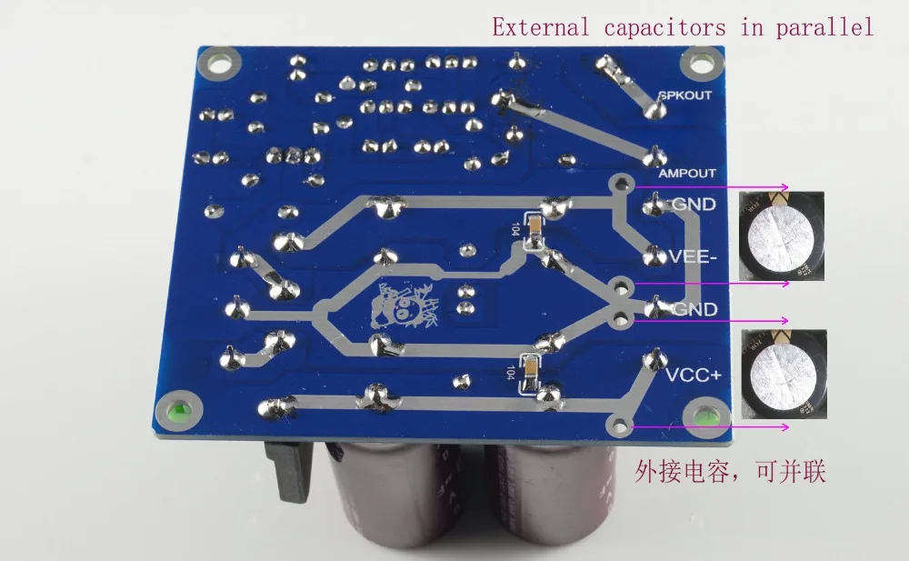 

2PCS L15D/L20D/L25D and L/MX50 Series mono rectifier PSU board With speakers DC protection board