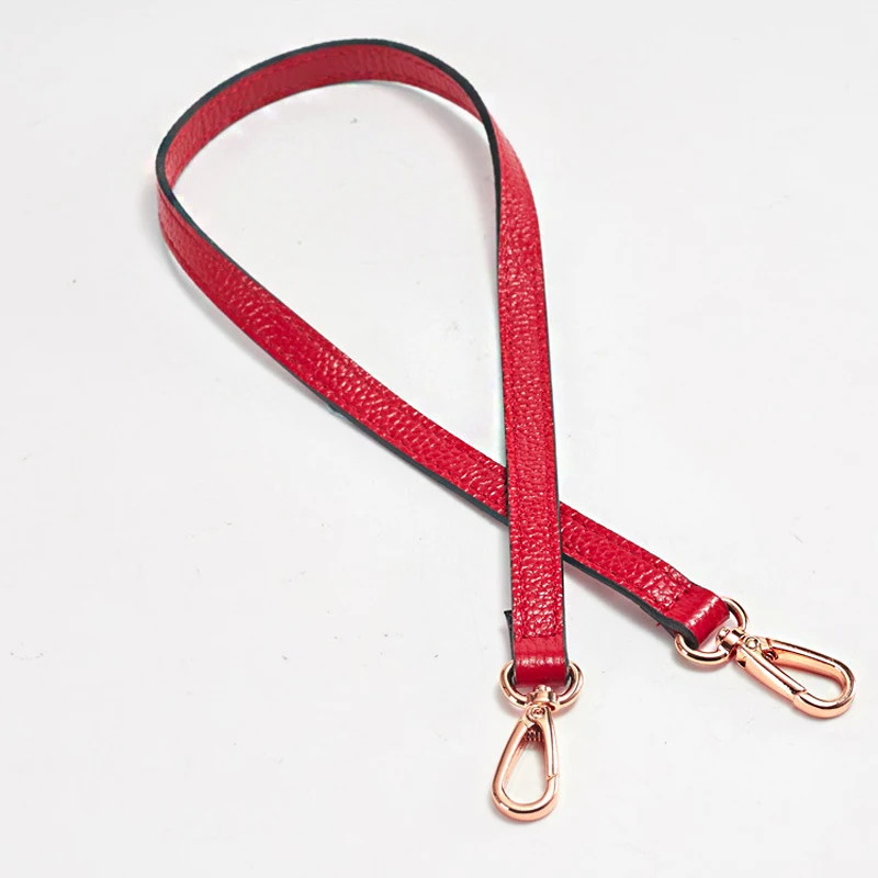 55cm Long Bag Strap Genuine Leather Women Girls Shoulder Bags Straps Belt Replacement HandbagsHandle Accessories Parts KZ9003 | Багаж и