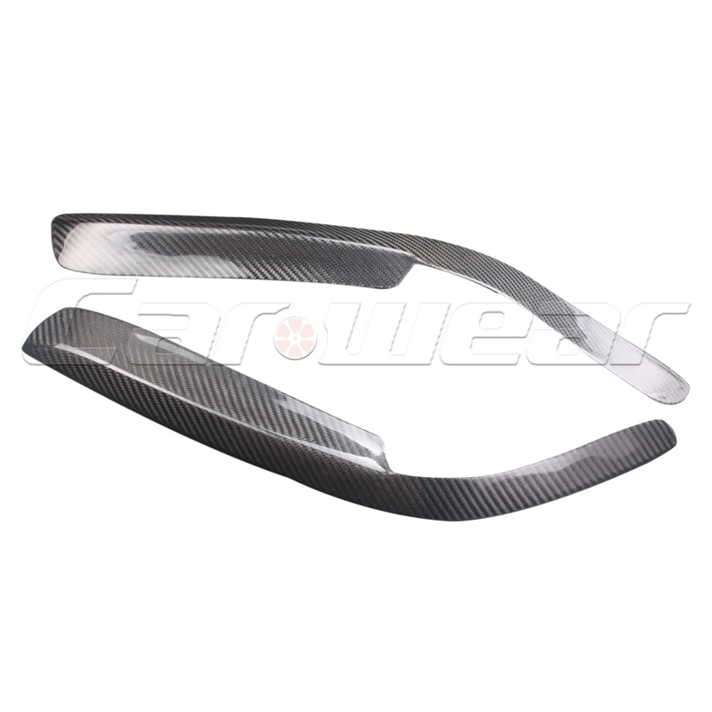 

Corolla углеродное волокно автомобильный Стайлинг фара веко брови Обложка отделка Наклейка для Toyota Corolla 1991-1995