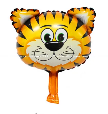 

wholesale 60pcs/lot new 35*20cm mini cartoon animal aluminum balloons birthday party balloons wholesale children's toys
