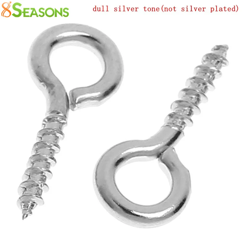 8 сезонов винтовые глазки для девочек с верхними просверленными выводами