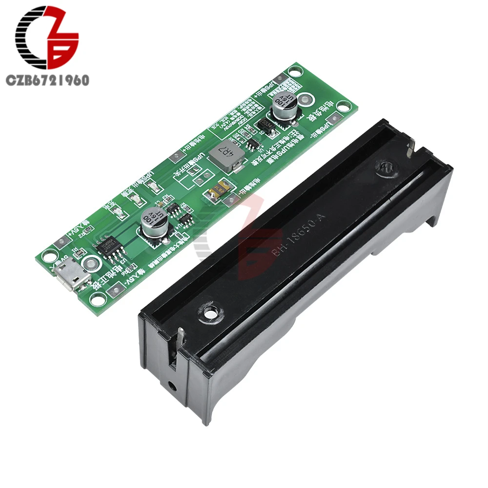 5 в Micro USB 18650 литиевая батарея модуль питания повышающий преобразователь