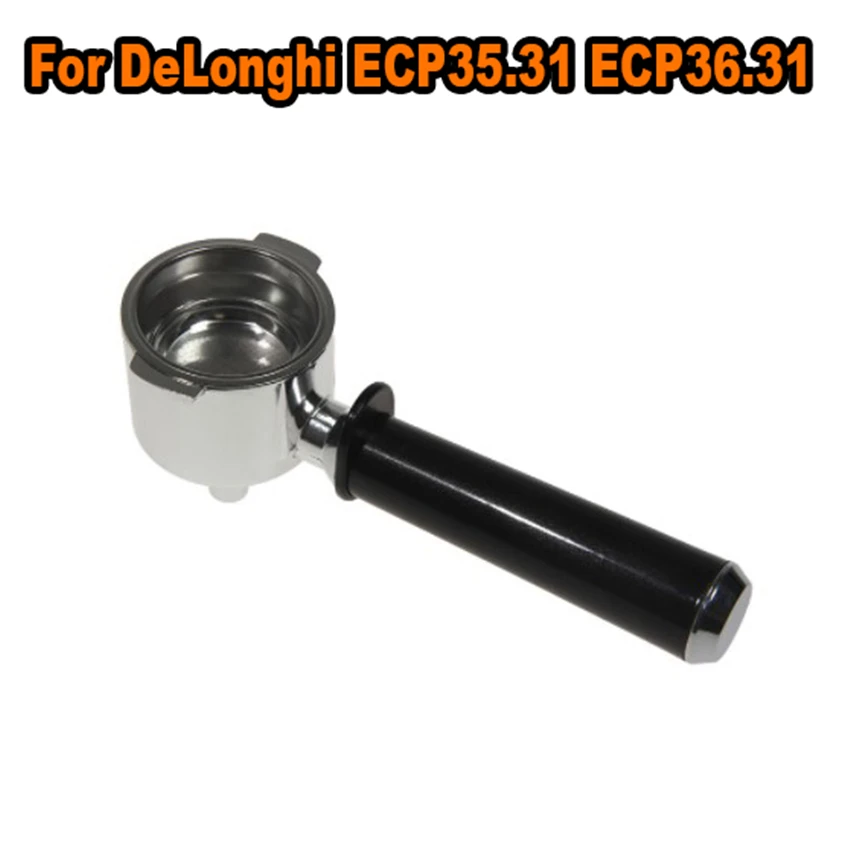 Эспрессо машина портафильтр для DeLonghi EC680 EC685 нержавеющая сталь кофе машина бездонный фильтр Держатель Бариста инструмент