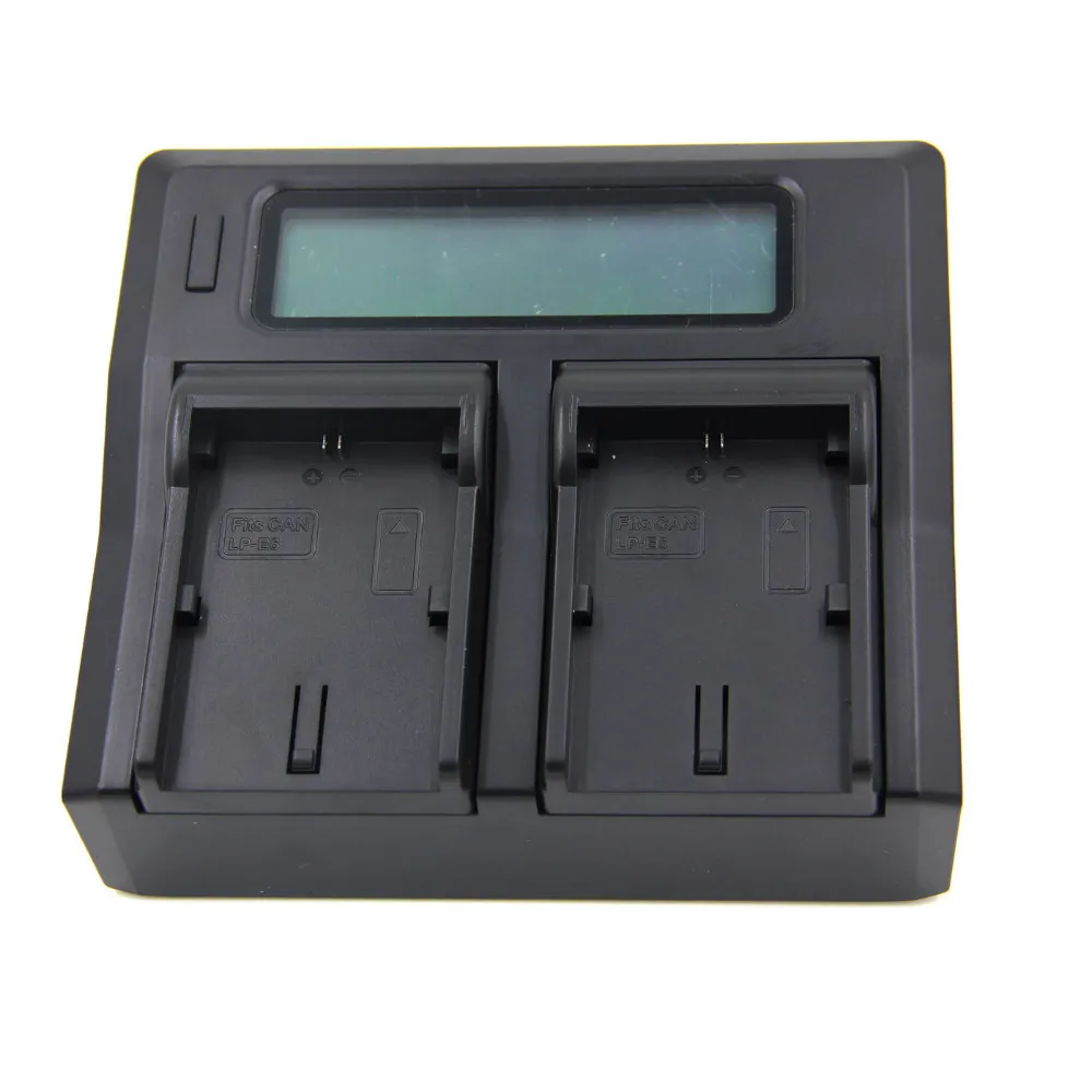 Высококачественное зарядное устройство с двойным жк дисплеем для Sony NP FM500H FM70 FM90