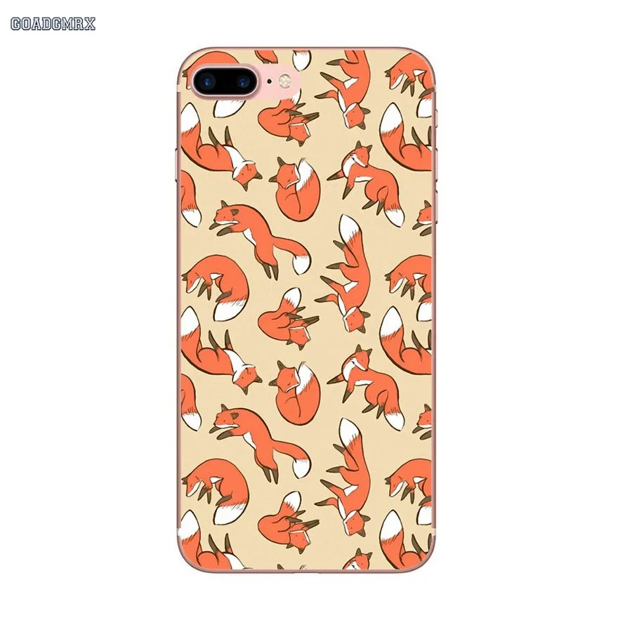 Силиконовые чехлы мультфильм лиса милый чехол для Xiaomi Redmi 3 3S 4 16G 32G 4A 4X Note 5 5A Pro Mi 4I 4C