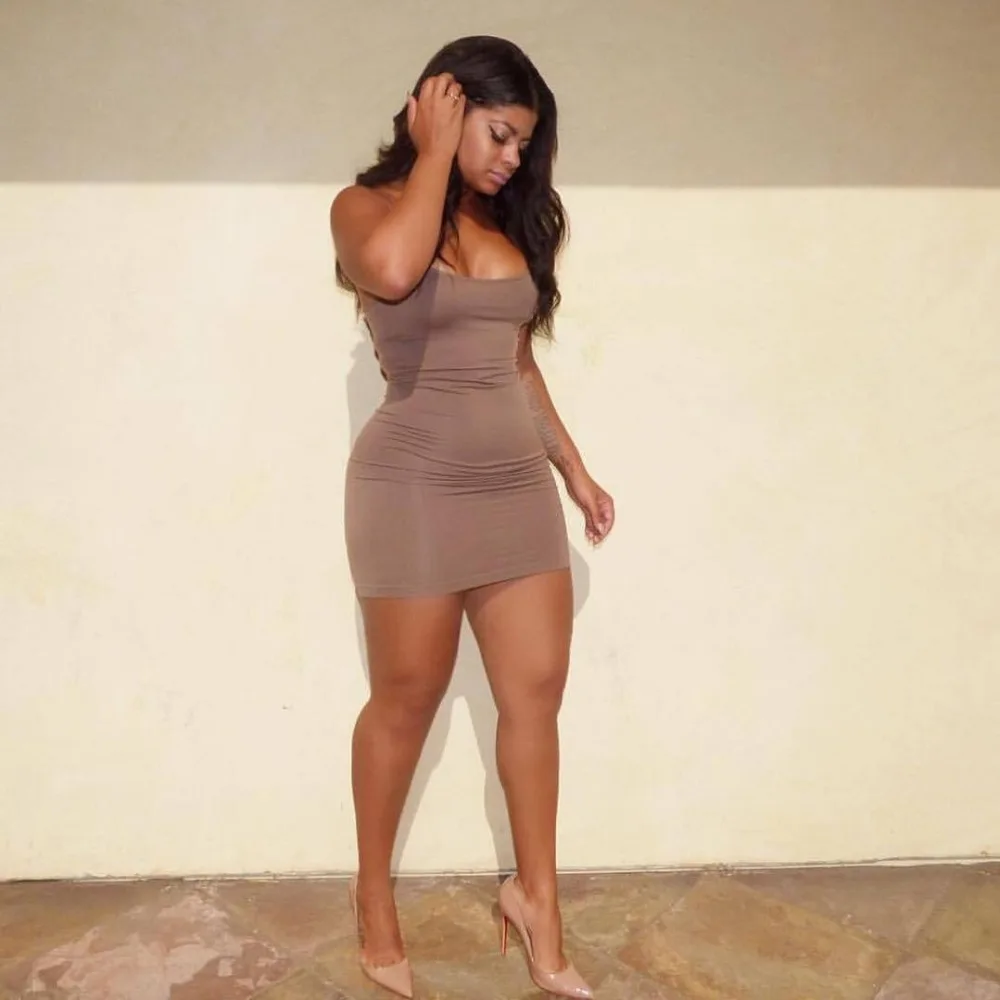 Летнее женское сексуальное узкое обтягивающее платье повседневная одежда без