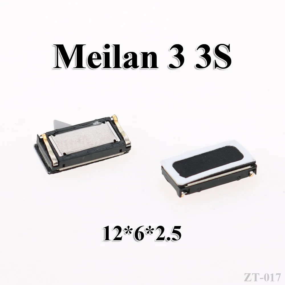 For Meizu Meilan3 3S Для Meizu M1 M2 M3 M3S M3E M5 M5S M6 Примечание ушной Динамик MX4 MX5 MX6 Pro 5 6 MAX U10 U20 наушник Динамик переднюю верхнюю Приемник звука - Цвет: For Meizu Meilan3 3S