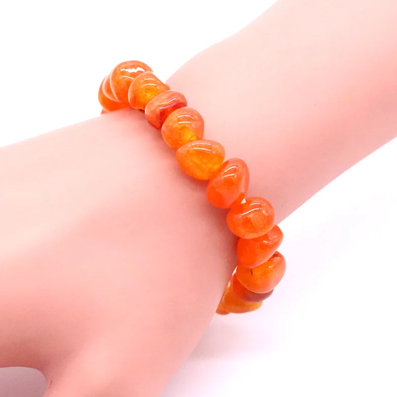 

New Natural Agate Bracelet Single Circle Crystal Bracelet Jewelry Beads Romantic Casual Crystal Yoga Bracelet