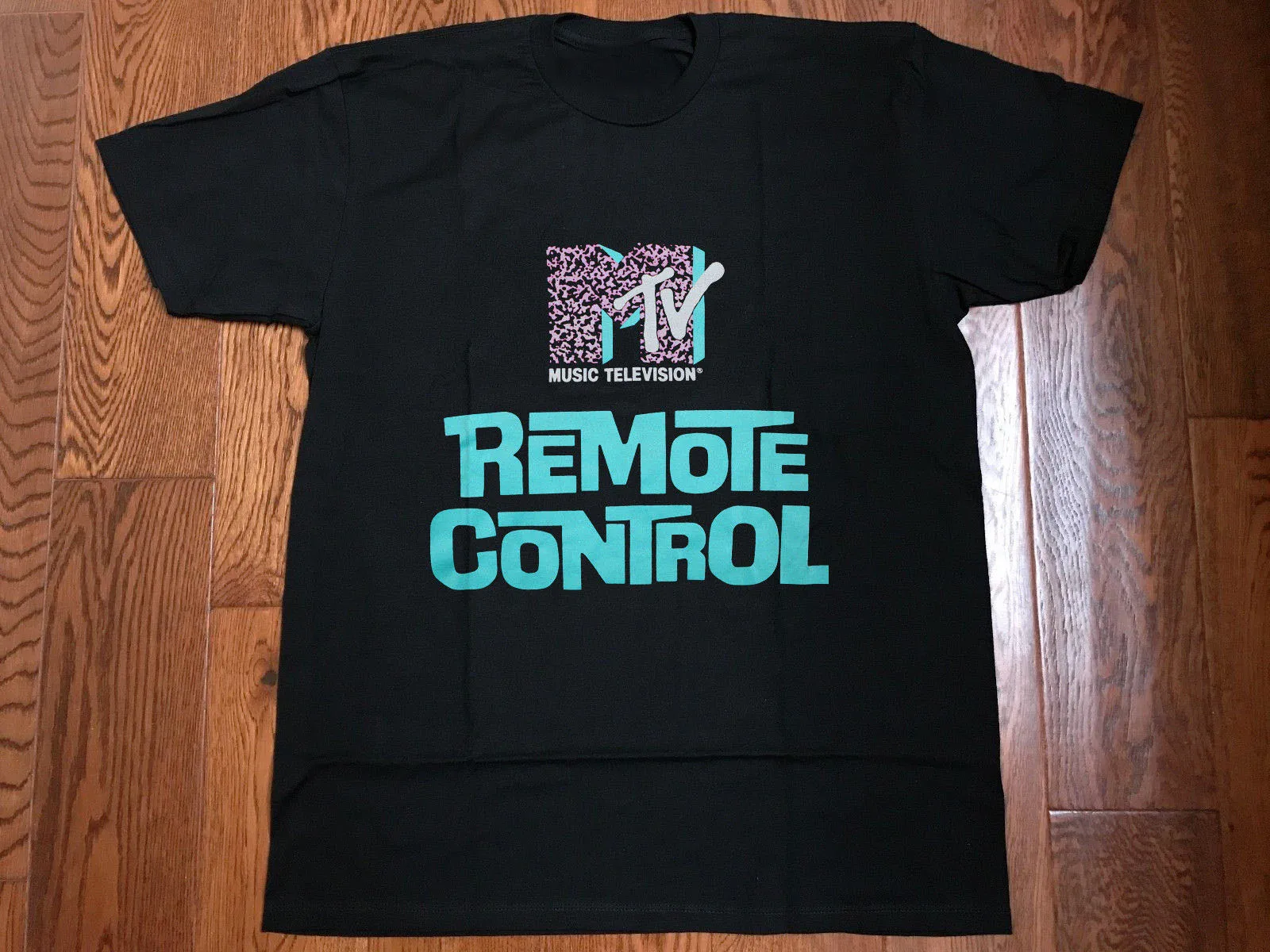 MTV рубашка Винтаж футболка 1980 s удаленного Управление панк рок