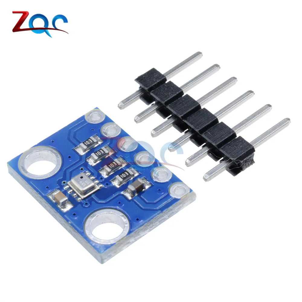 

Цифровой цифровой датчик барометрического давления I2C/SPI BMP280 3,3, высокоточный атмосферный модуль, голубой, замена BMP180