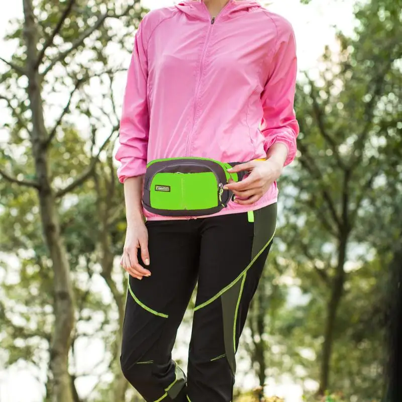 Waterproof Nylon Unisex Waist Bag Fanny Pack Fashion Men and Women Military Hip Package for Cell Phone Wallet Belt | Багаж и сумки