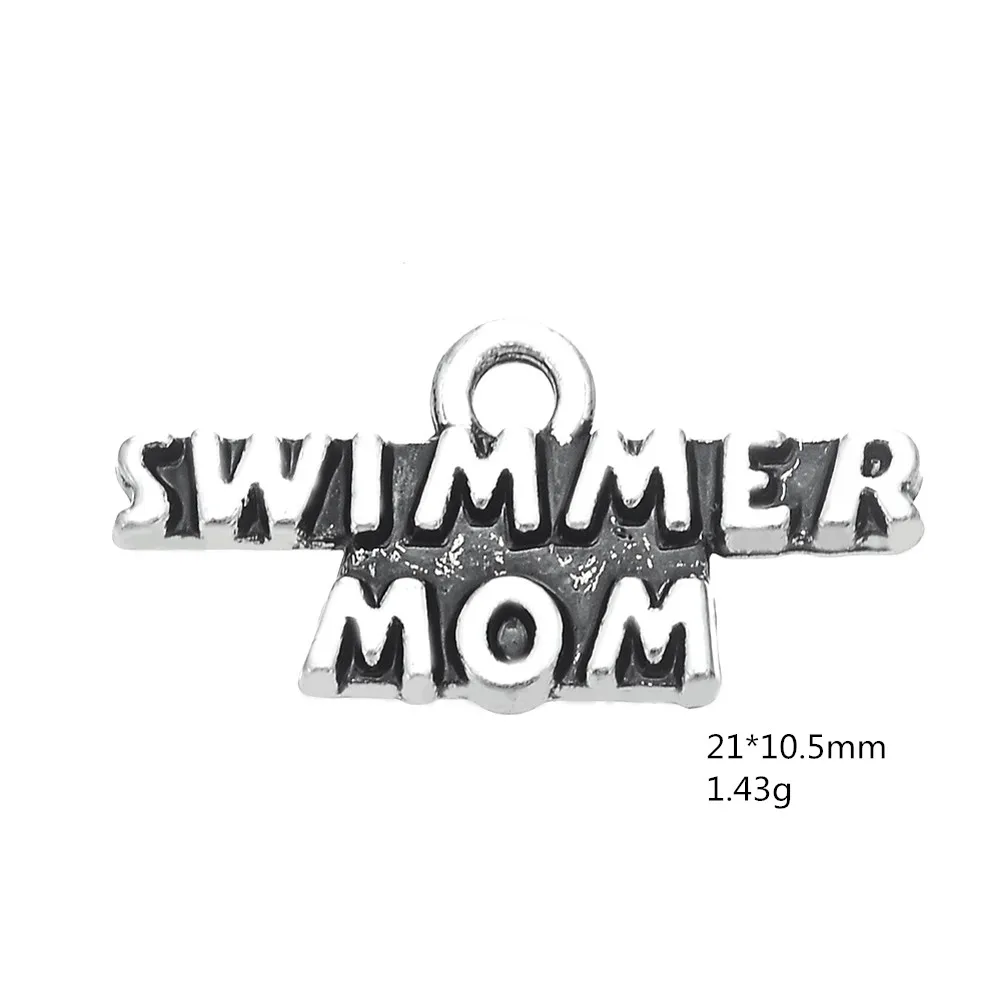 LIKGREAT ювелирные изделия ручной работы сделай сам подвеска из серии Спорт мама с