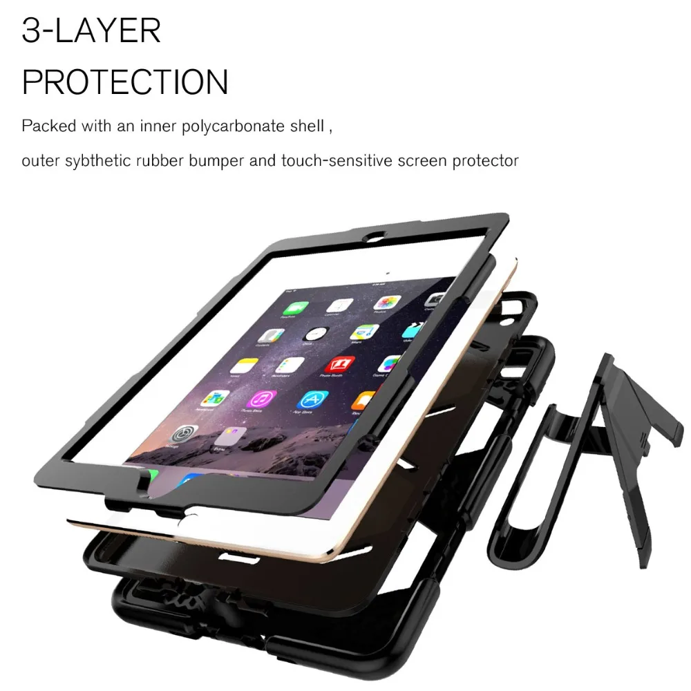 Чехол для iPad 9 7 2018 противоударный чехол повышенной прочности 2017 5 го 6 поколения