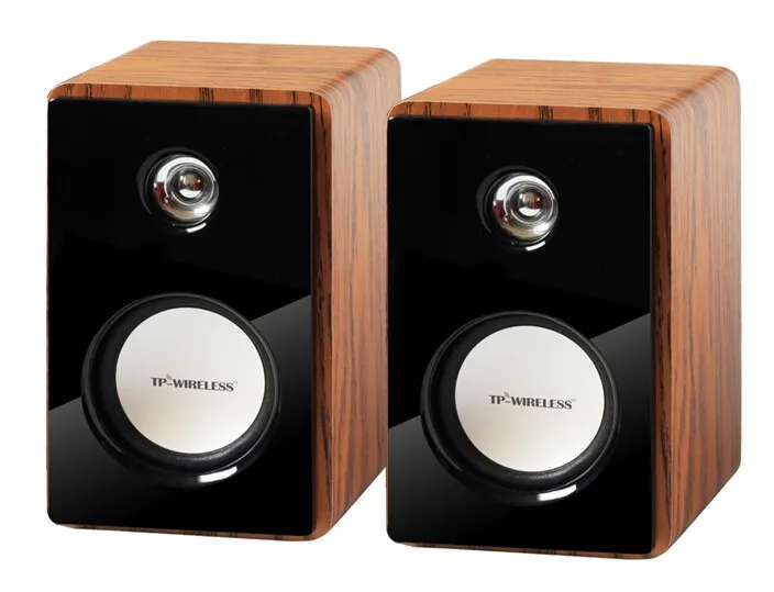 TP WIRELESS 2.1CH деревянный динамик беспроводной Bluetooth 40 Вт сабвуфер домашний кинотеатр