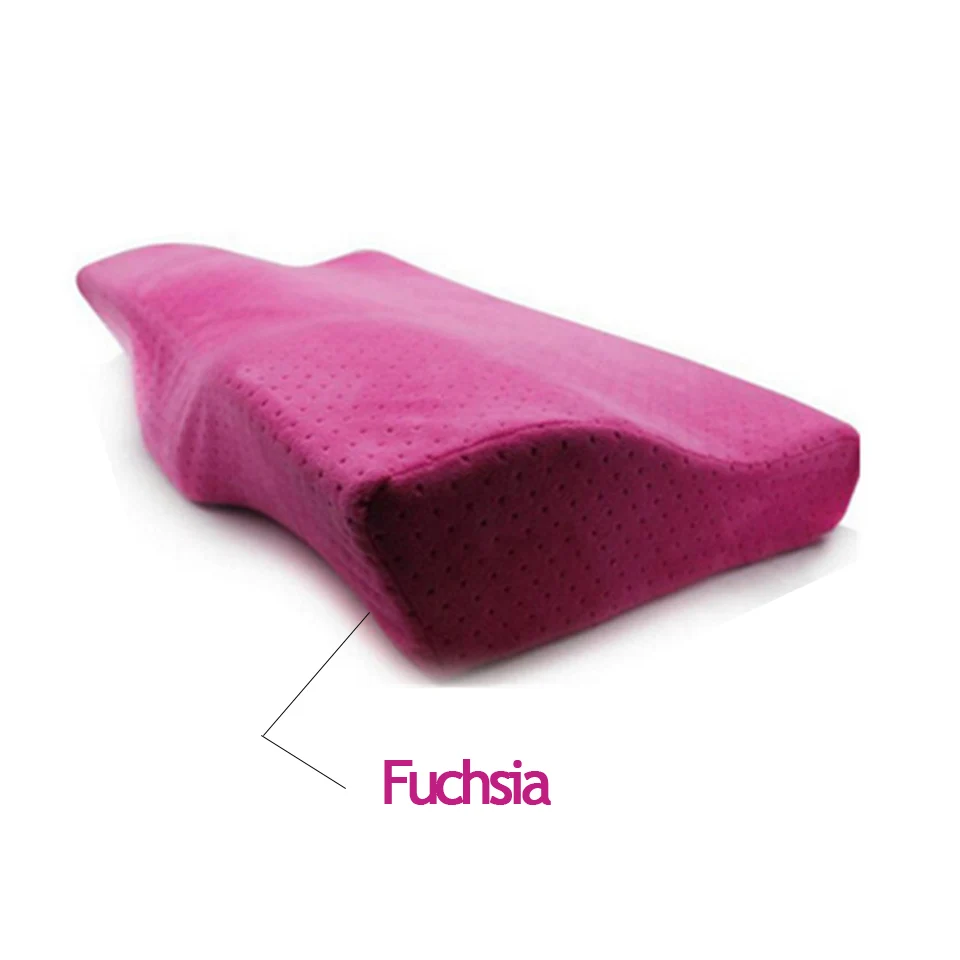 Fuchsia Flannel Профессиональная подушка для наращивания ресниц, специальное использование для наращивания ресниц, Кожаная и фланелевая подушка - Цвет: Fuchsia Flannel