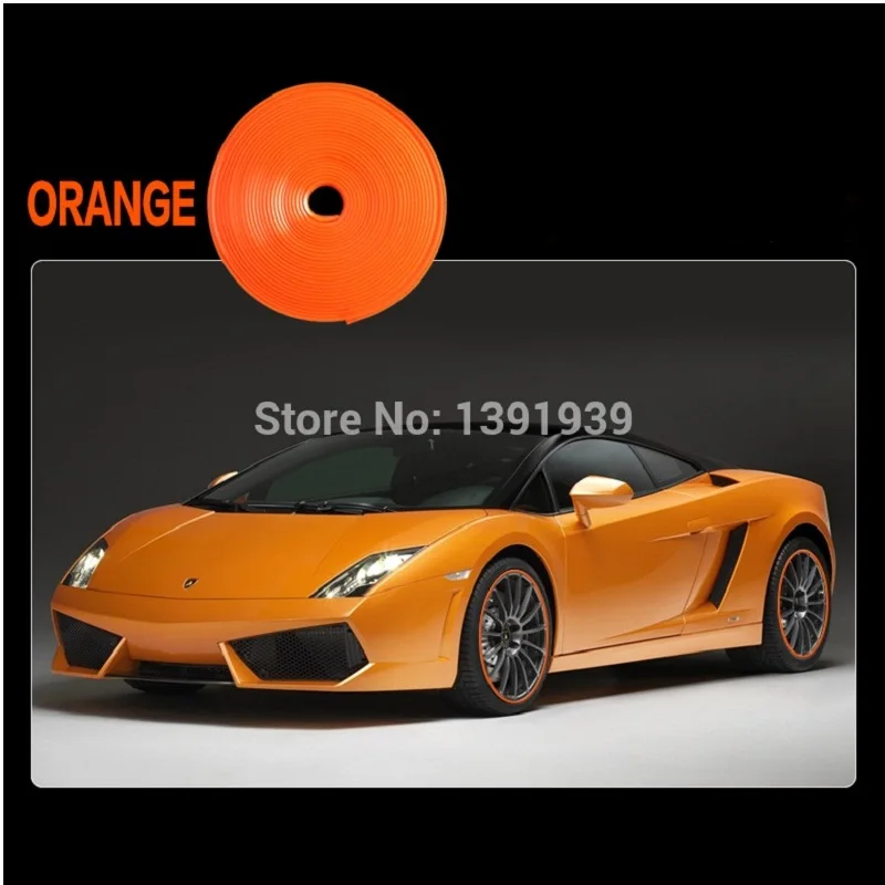 8 метров автомобильное колесо из сплава строительная полоса для Fiat 500 Bravo Idea Freemont