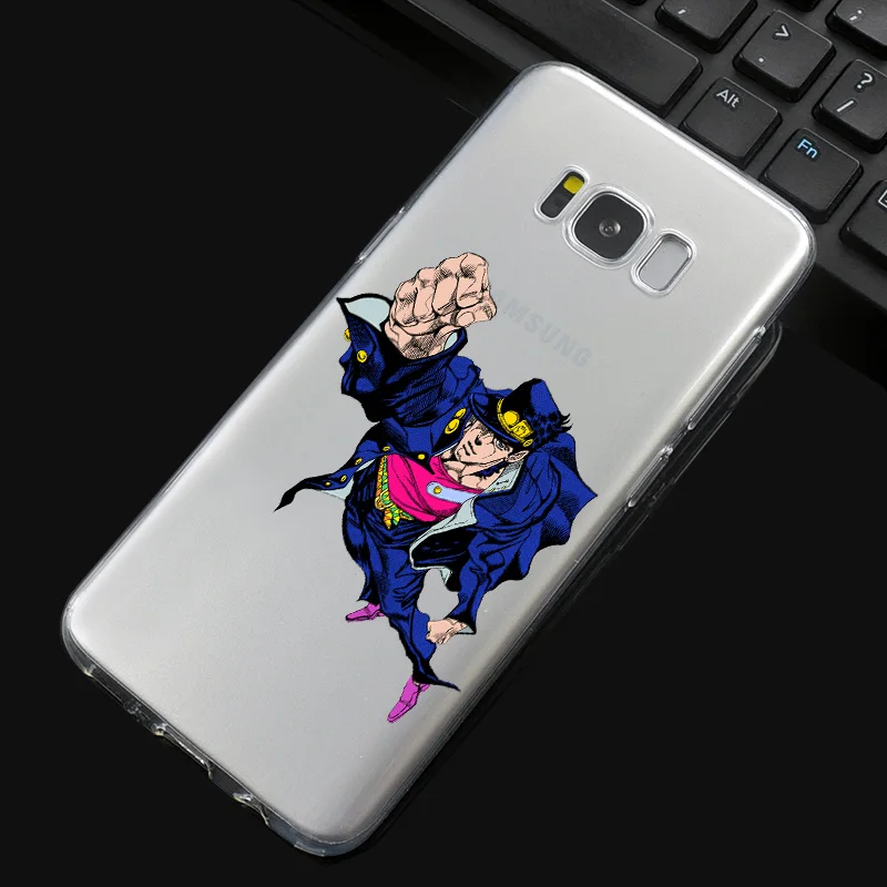 DREAMFOX N081 Jojo Необычные Приключения Мягкий ТПУ силиконовый чехол для samsung Galaxy Note S 3 4 5