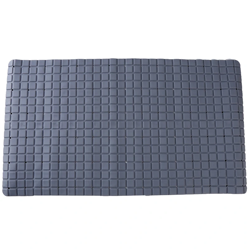 Сетка Дизайн ПВХ нескользящий коврик для ванной комнаты мульти присоски мягкий